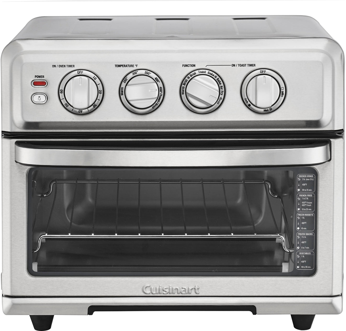 Cuisinart Air Fryer Toaster Oven with Grill Stainless Steel