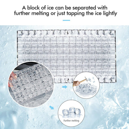 Commercial Home Ice Maker Machine, Built-in Stainless Steel Electric Ice Cube Maker, 33lbs Storage Capacity & Ice Shovel