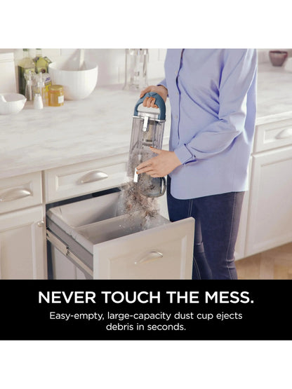 Shark SV1106 Navigator Freestyle Upright Bagless Cordless Stick Vacuum for Carpet, Hard Floor and Pet with XL Dust Cup and 2-Speed Brushroll, White/Grey