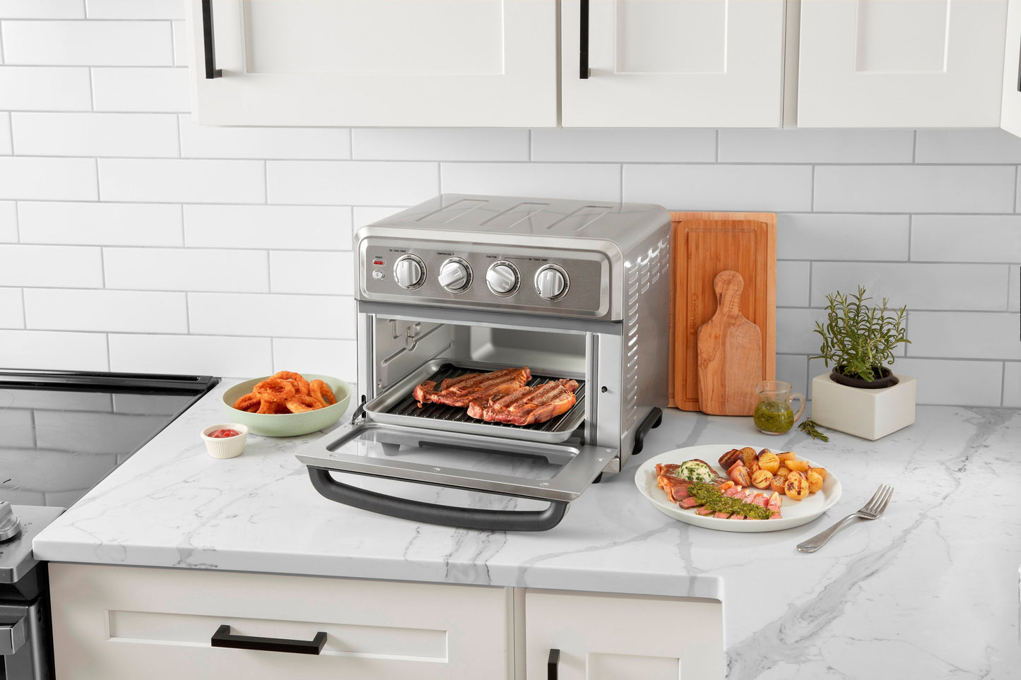 Cuisinart Air Fryer Toaster Oven with Grill Stainless Steel