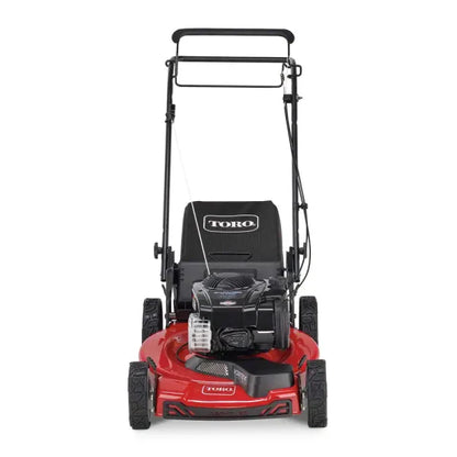 21442 22 in. Recycler Briggs Stratton High Wheel FWD Gas Walk Behind Self Propelled Lawn Mower with Super Bagger