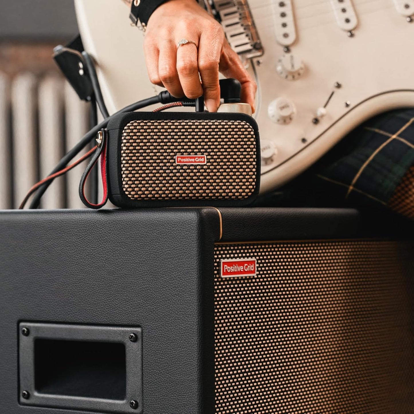 Spark CAB Powered Guitar Amp Speaker Cabinet for Spark Series Amps, Multiple Instruments, Modelers, and More
