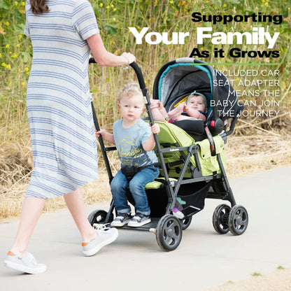 Joovy Caboose Graphite Stroller Appletree