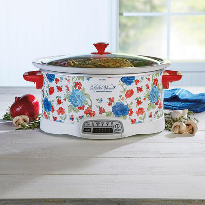 The Pioneer Woman Classic Charm 7-qt Programmable Slow Cooker by Hamilton Beach