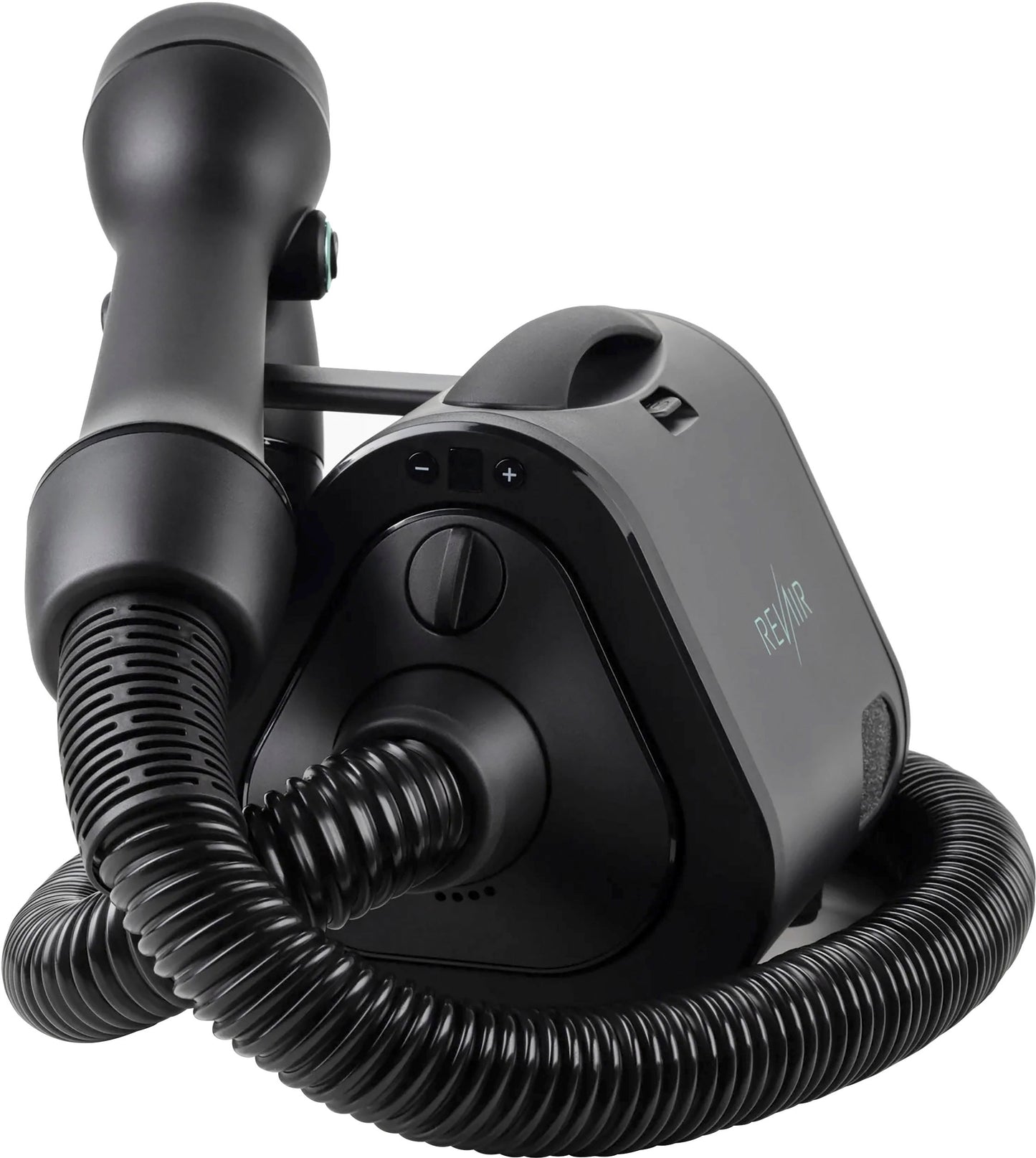 Reverse-Air Hair Dryer with Hair Clips �?Black