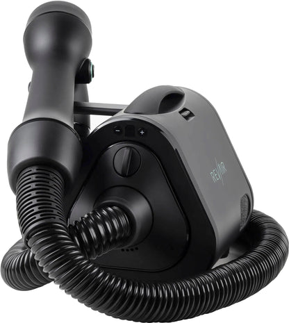 Reverse-Air Hair Dryer with Hair Clips �?Black