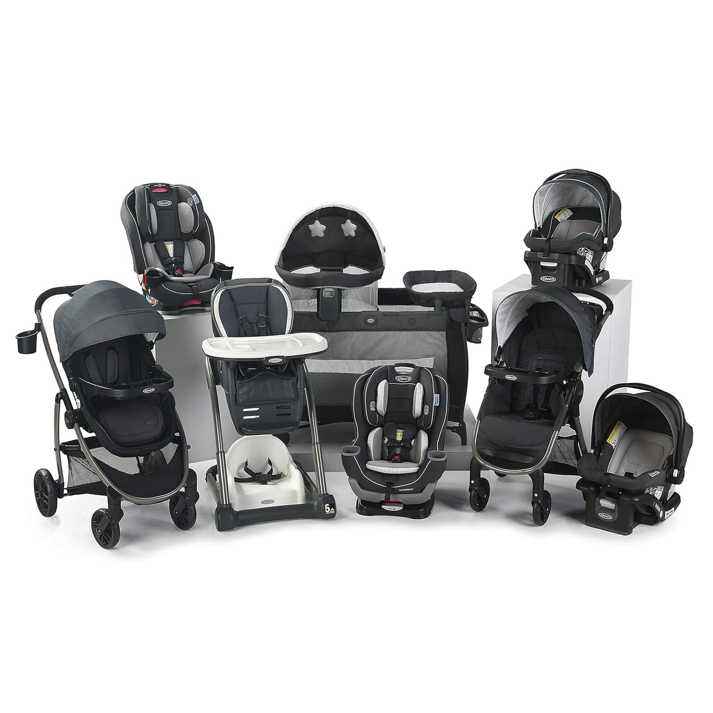 Graco Pack 'n Play Close2Baby Bassinet Playard Features Portable Bassinet Diaper Changer and More, Derby
