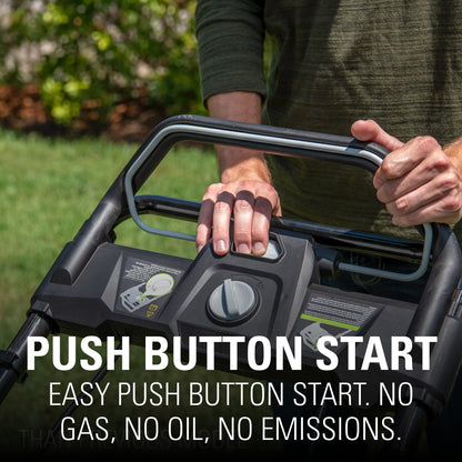 80V Cordless 21′�?Self-Propelled Brushless Lawn Mower | Greenworks