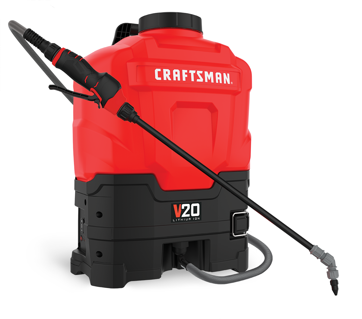 190682 4-Gallon Plastic 20-volt Battery Powered Backpack Sprayer