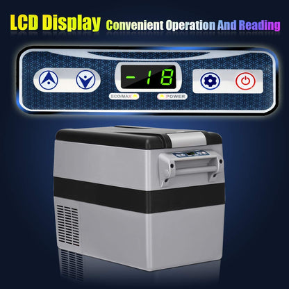 44 Quart Portable Refrigerator/Freezer Compact Vehicle Car