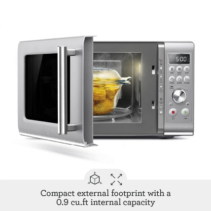 Breville BMO650SIL1BUC1 Compact Countertop Microwave