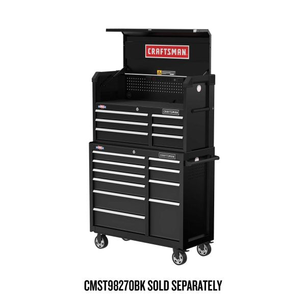 2000 Series 40.5-in W x 24.7-in H 6-Drawer Steel Tool Chest (Black)