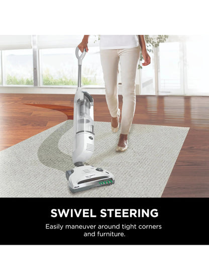 Shark SV1106 Navigator Freestyle Upright Bagless Cordless Stick Vacuum for Carpet, Hard Floor and Pet with XL Dust Cup and 2-Speed Brushroll, White/Grey