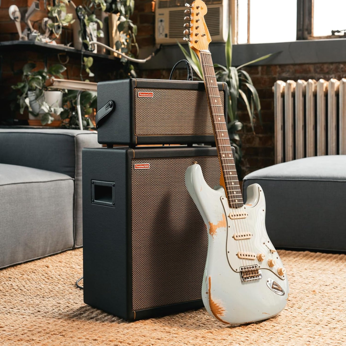 Spark CAB Powered Guitar Amp Speaker Cabinet for Spark Series Amps, Multiple Instruments, Modelers, and More