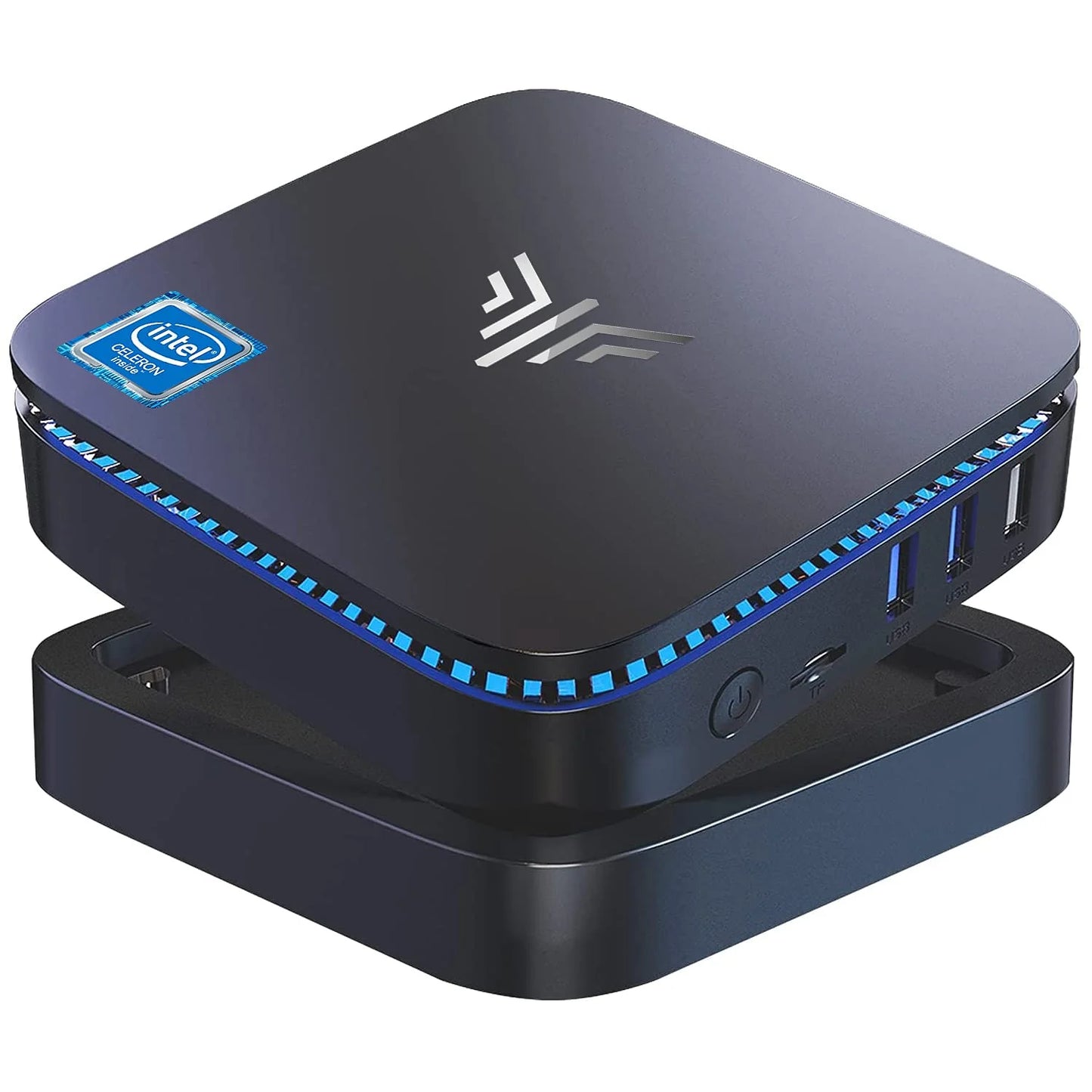 Kamrui Mini PC, AK1 Pro 12GB RAM 256GB SSD