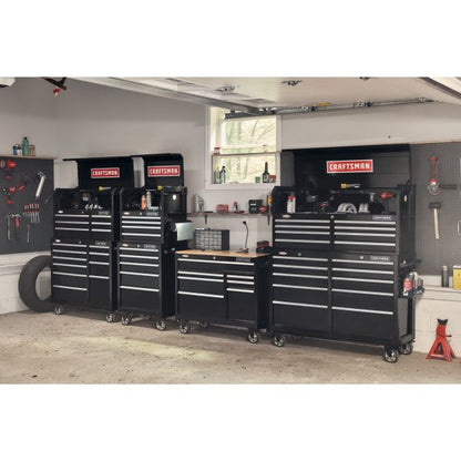 2000 Series 40.5-in W x 24.7-in H 6-Drawer Steel Tool Chest (Black)
