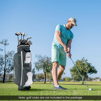 Golf Cart Bag with 14 Top Dividers