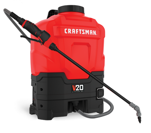 190682 4-Gallon Plastic 20-volt Battery Powered Backpack Sprayer