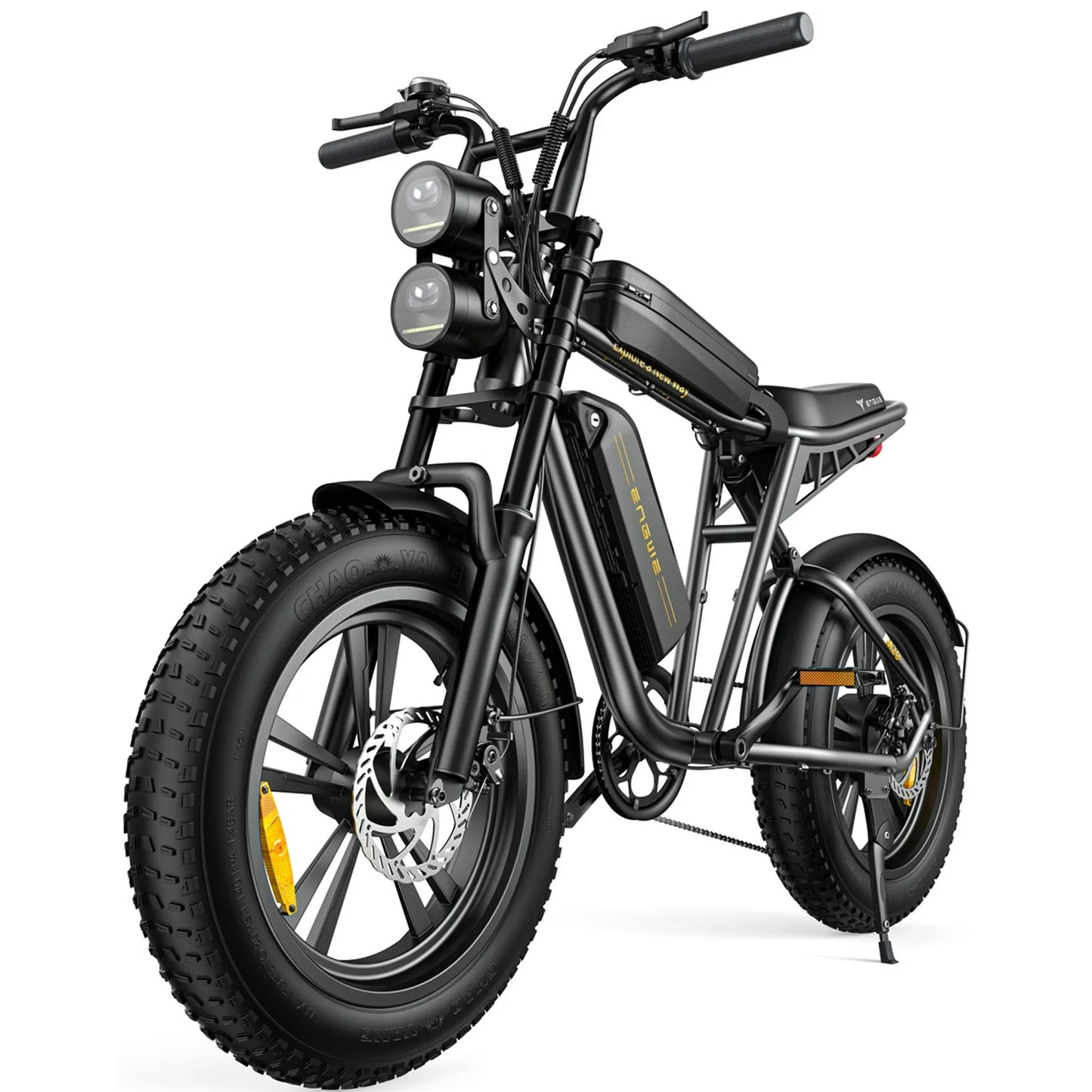 AKEZ Electric Bike for Adults 1000W 28mph Moped Ebike with 48V 13A Removable Battery, Up to 94 Miles All Terrain Off Road E-Bike with 20*4.0 Fat Tire,Full Suspension,7-Speed UL Certified
