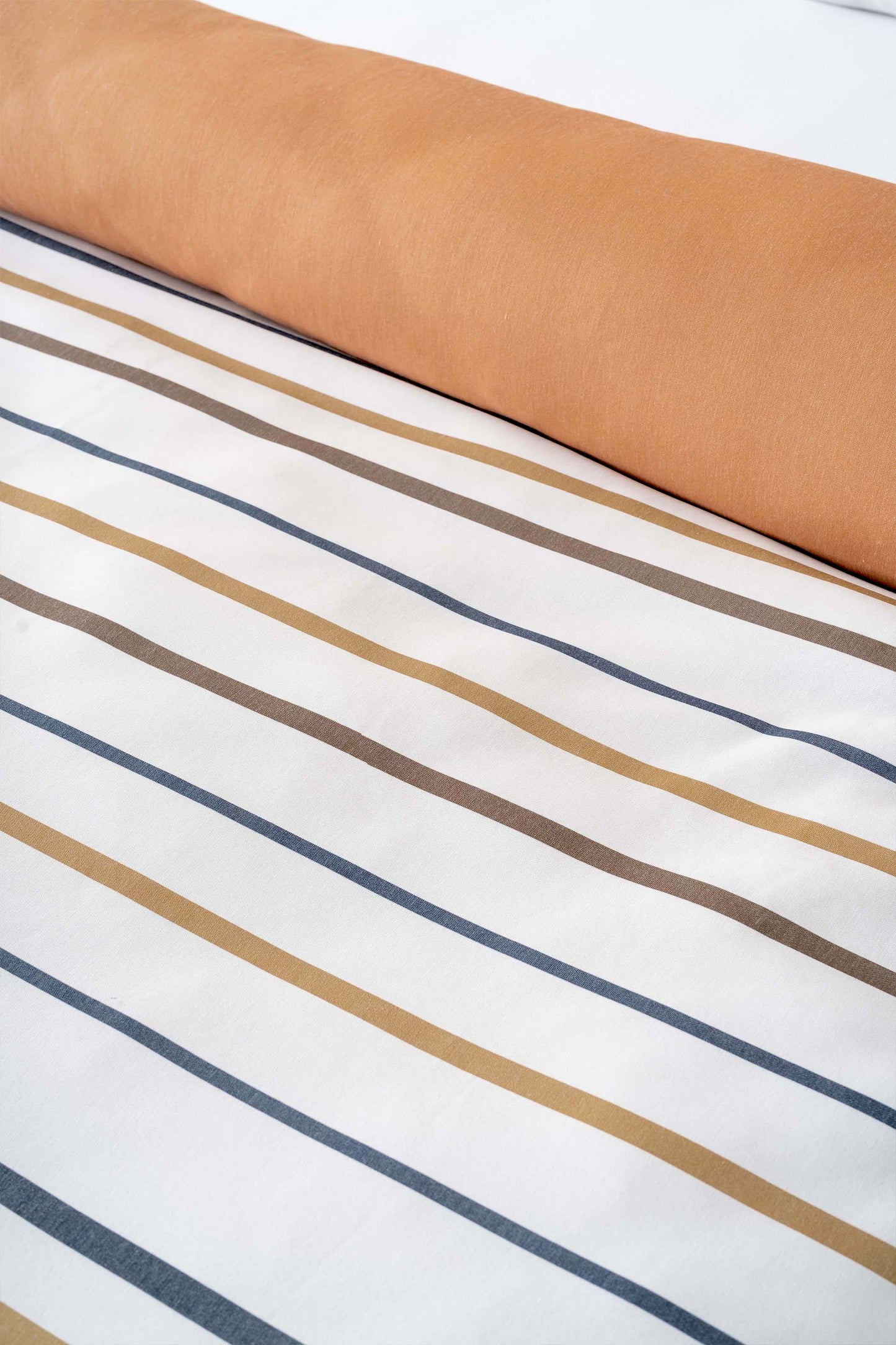 Aren Polycotton Double Size Duvet Cover Set, Zipper, 200×215 cm, 3-Piece