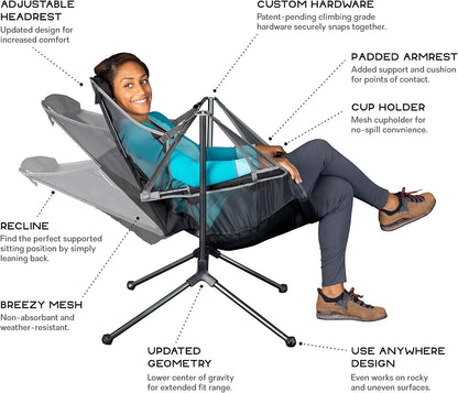 Equipment Stargaze Reclining Luxury Camping Chair, Oxide
