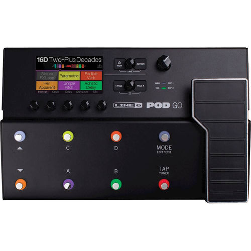 Line 6 - POD Go Guitar Processor - Black