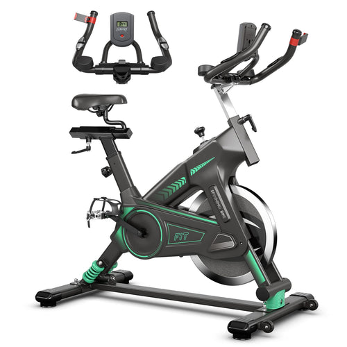 Indoor Cycling Bike, Stationary Exercise Bike Workout Bike with Device Holders