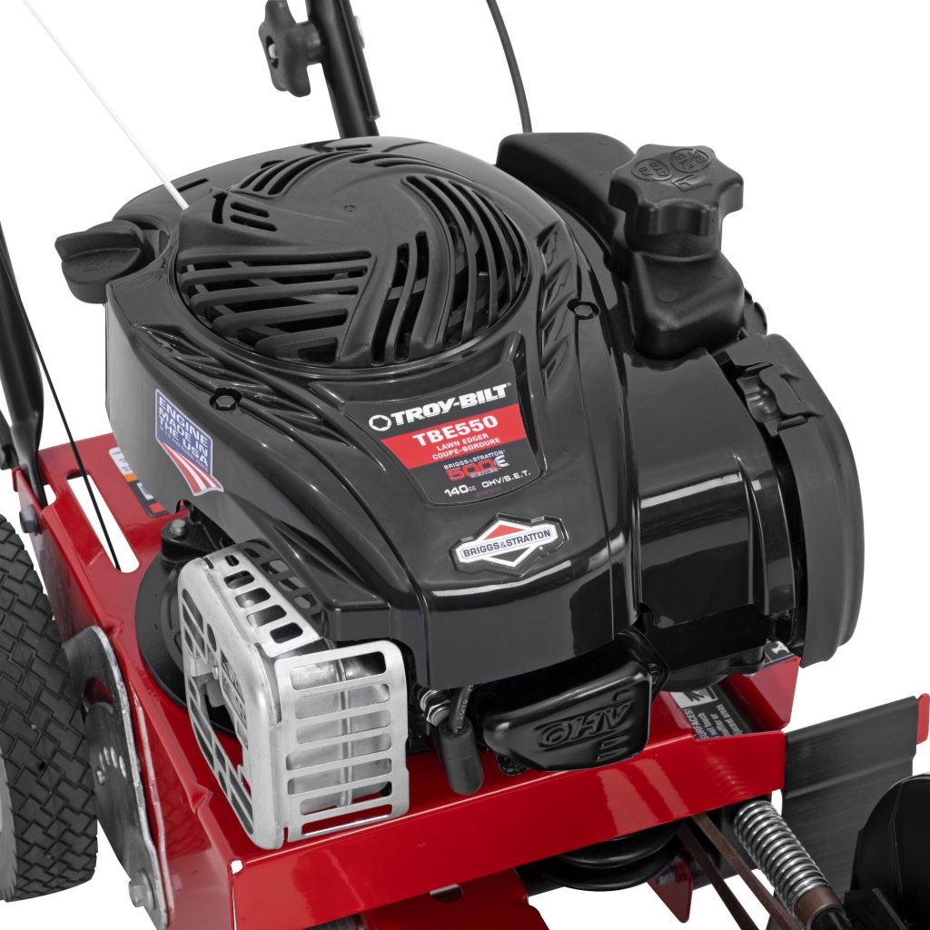 TBE550 Driveway Edger, 140cc Briggs & Stratton Engine, 9′�?Triple-Edge Blade, 3 Bevel Positions