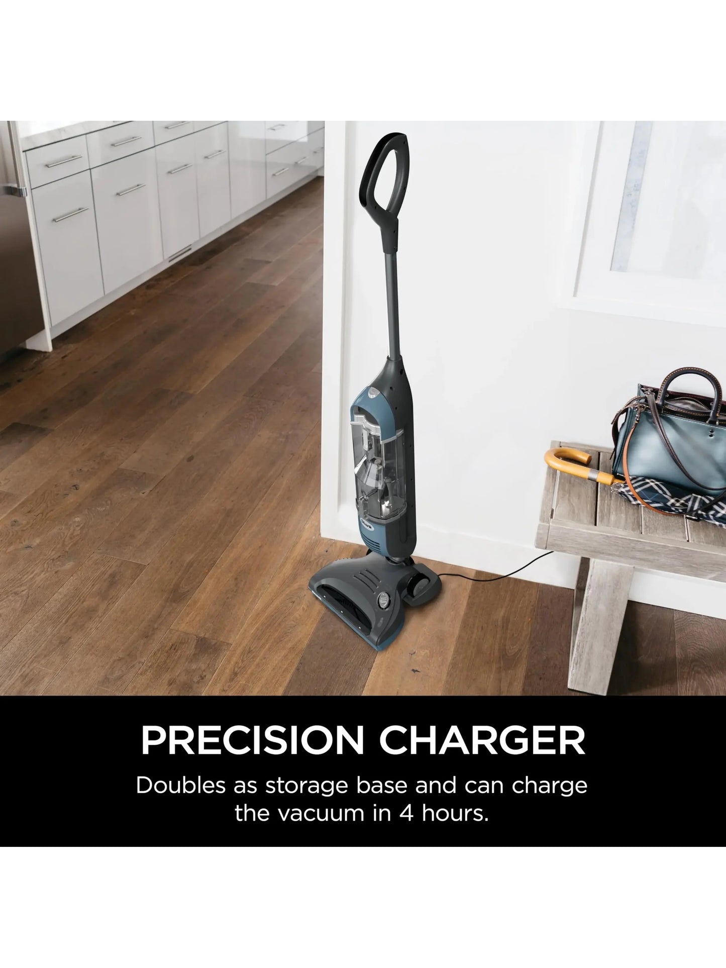 Shark SV1106 Navigator Freestyle Upright Bagless Cordless Stick Vacuum for Carpet, Hard Floor and Pet with XL Dust Cup and 2-Speed Brushroll, White/Grey