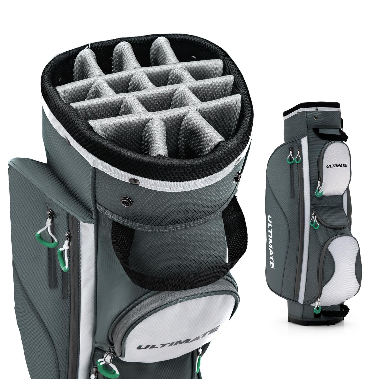 Golf Cart Bag with 14 Top Dividers