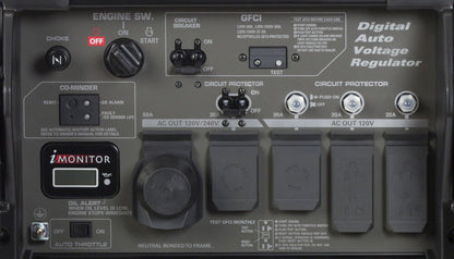 EB10000 10000Watt Industrial Generator with CO-MINDER Sensor EB10000G from Honda