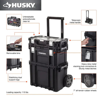 230381 22 in. Connect Rolling System Tool Box