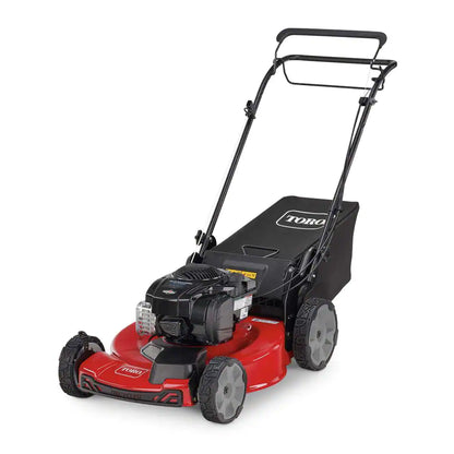 21442 22 in. Recycler Briggs Stratton High Wheel FWD Gas Walk Behind Self Propelled Lawn Mower with Super Bagger