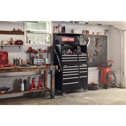 2000 Series 40.5-in W x 24.7-in H 6-Drawer Steel Tool Chest (Black)