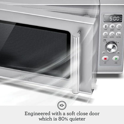 Breville BMO650SIL1BUC1 Compact Countertop Microwave